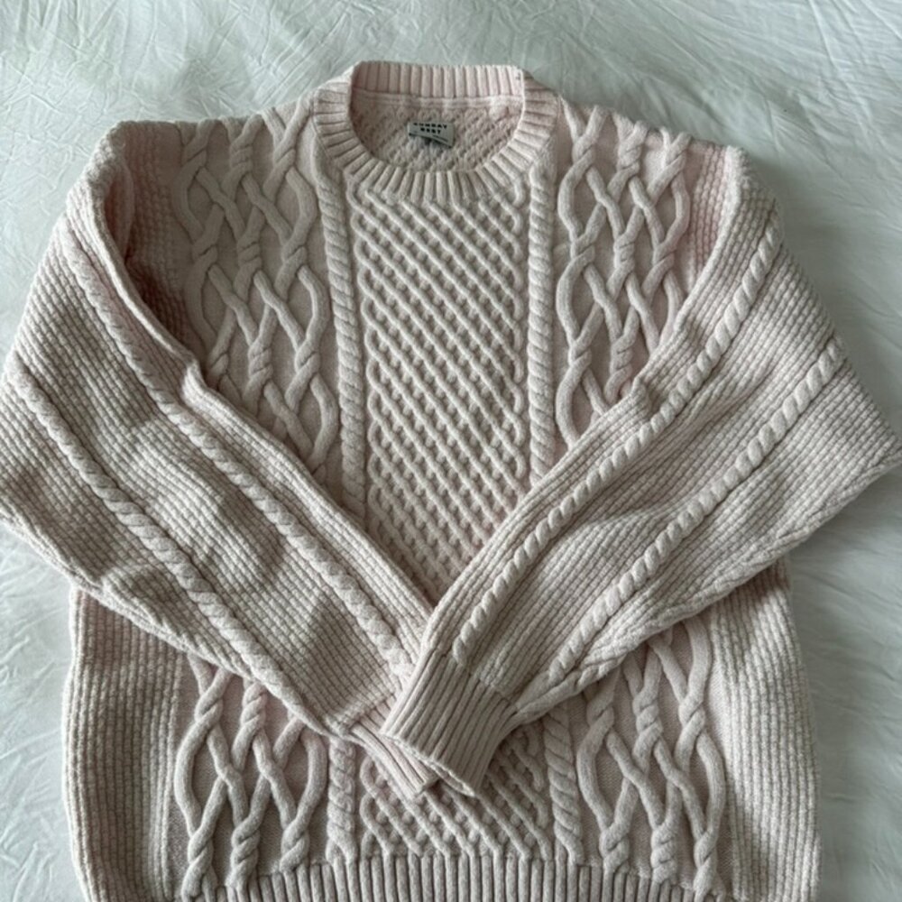 Aritizia Sunday Best Cable Knit Sweater